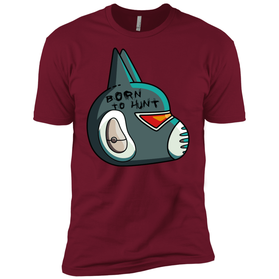 T-Shirts Cardinal / X-Small Final Space Avocato Born To Hunt Men's Premium T-Shirt