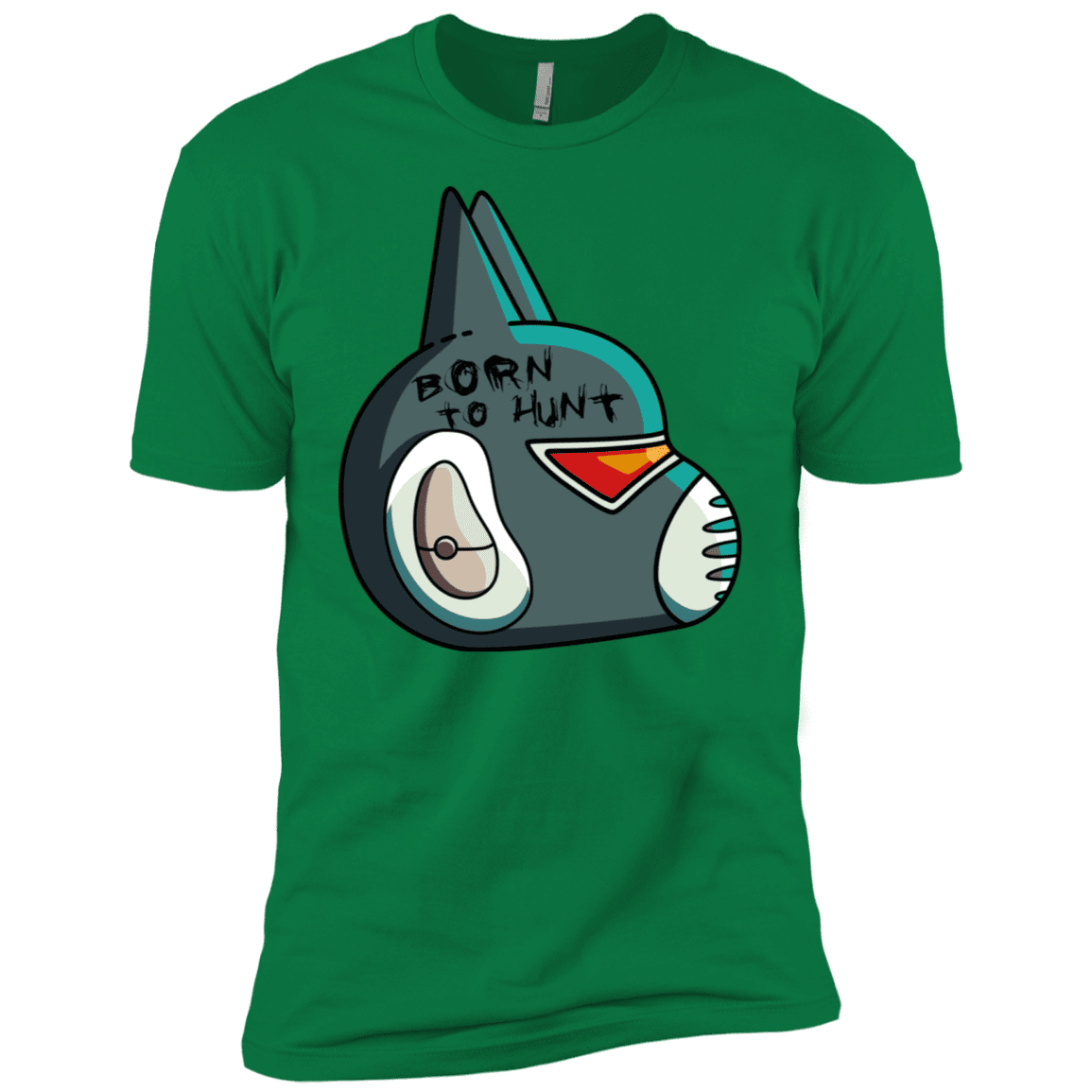 T-Shirts Kelly Green / X-Small Final Space Avocato Born To Hunt Men's Premium T-Shirt