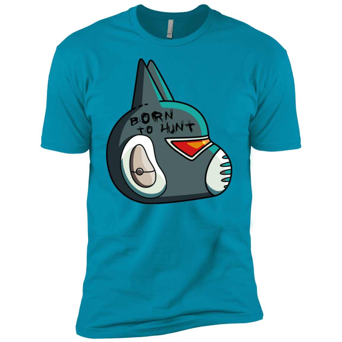 T-Shirts Turquoise / X-Small Final Space Avocato Born To Hunt Men's Premium T-Shirt