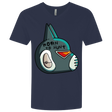 T-Shirts Midnight Navy / X-Small Final Space Avocato Born To Hunt Men's Premium V-Neck