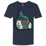 T-Shirts Midnight Navy / X-Small Final Space Avocato Born To Hunt Men's Premium V-Neck