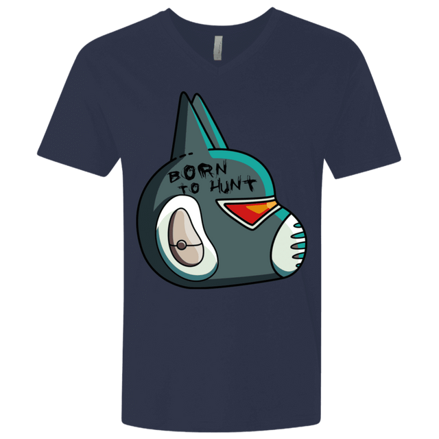 T-Shirts Midnight Navy / X-Small Final Space Avocato Born To Hunt Men's Premium V-Neck