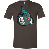 T-Shirts Dark Chocolate / S Final Space Avocato Born To Hunt Men's Semi-Fitted Softstyle