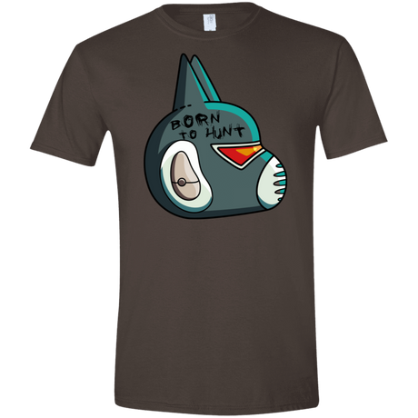 T-Shirts Dark Chocolate / S Final Space Avocato Born To Hunt Men's Semi-Fitted Softstyle