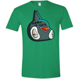 T-Shirts Heather Irish Green / M Final Space Avocato Born To Hunt Men's Semi-Fitted Softstyle