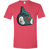 T-Shirts Heather Red / S Final Space Avocato Born To Hunt Men's Semi-Fitted Softstyle