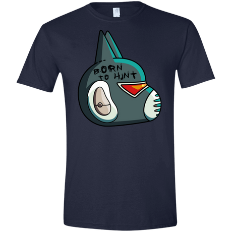 T-Shirts Navy / X-Small Final Space Avocato Born To Hunt Men's Semi-Fitted Softstyle