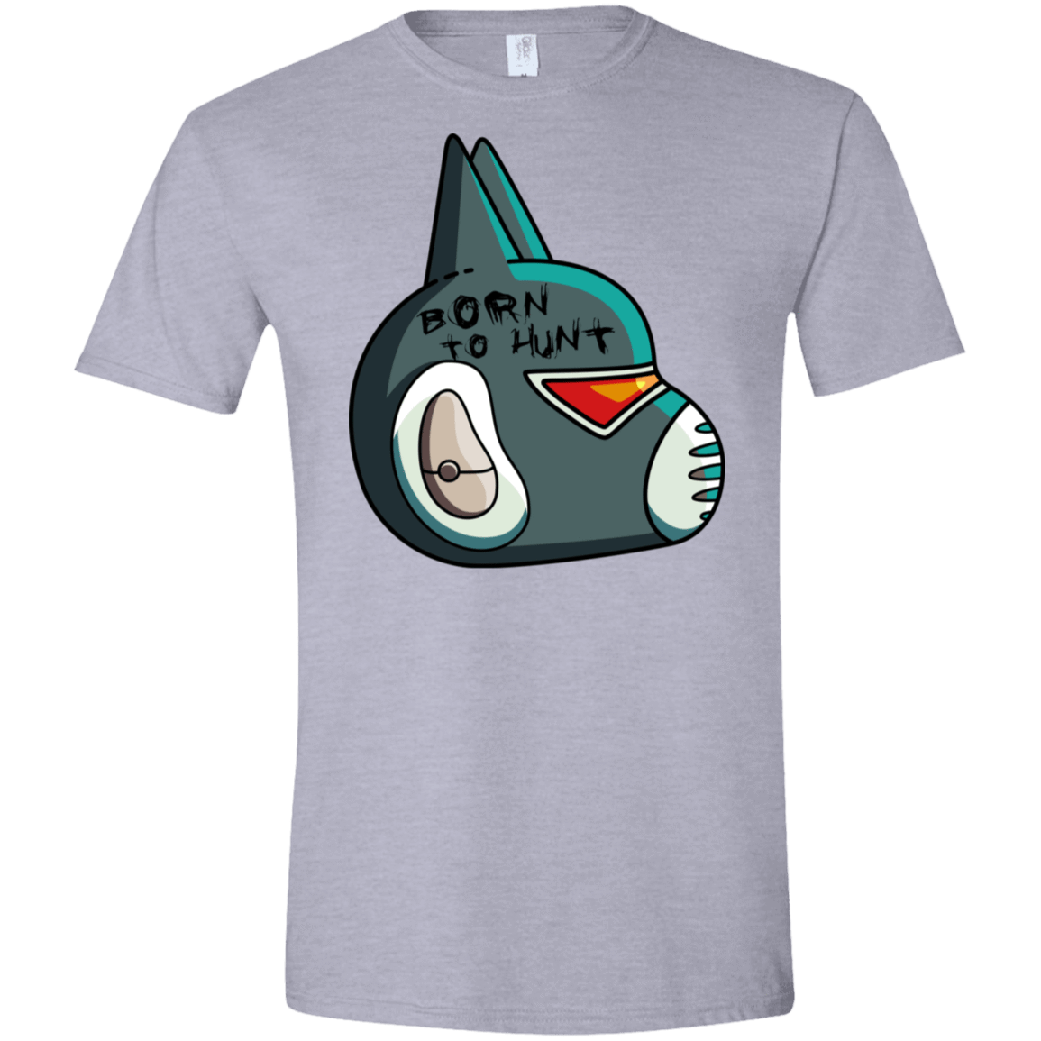 T-Shirts Sport Grey / X-Small Final Space Avocato Born To Hunt Men's Semi-Fitted Softstyle