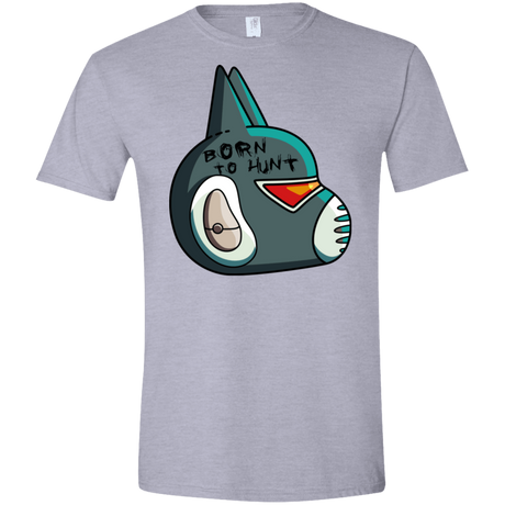 T-Shirts Sport Grey / X-Small Final Space Avocato Born To Hunt Men's Semi-Fitted Softstyle