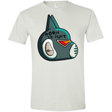 T-Shirts White / X-Small Final Space Avocato Born To Hunt Men's Semi-Fitted Softstyle