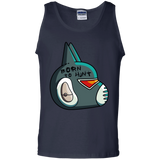 T-Shirts Navy / S Final Space Avocato Born To Hunt Men's Tank Top