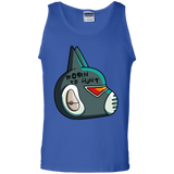 T-Shirts Royal / S Final Space Avocato Born To Hunt Men's Tank Top