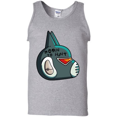 T-Shirts Sport Grey / S Final Space Avocato Born To Hunt Men's Tank Top