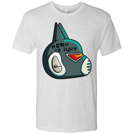T-Shirts Heather White / S Final Space Avocato Born To Hunt Men's Triblend T-Shirt