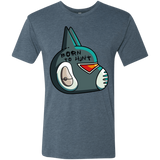 T-Shirts Indigo / S Final Space Avocato Born To Hunt Men's Triblend T-Shirt