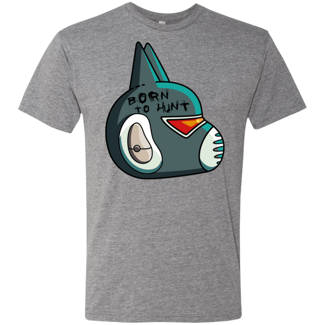 T-Shirts Premium Heather / S Final Space Avocato Born To Hunt Men's Triblend T-Shirt