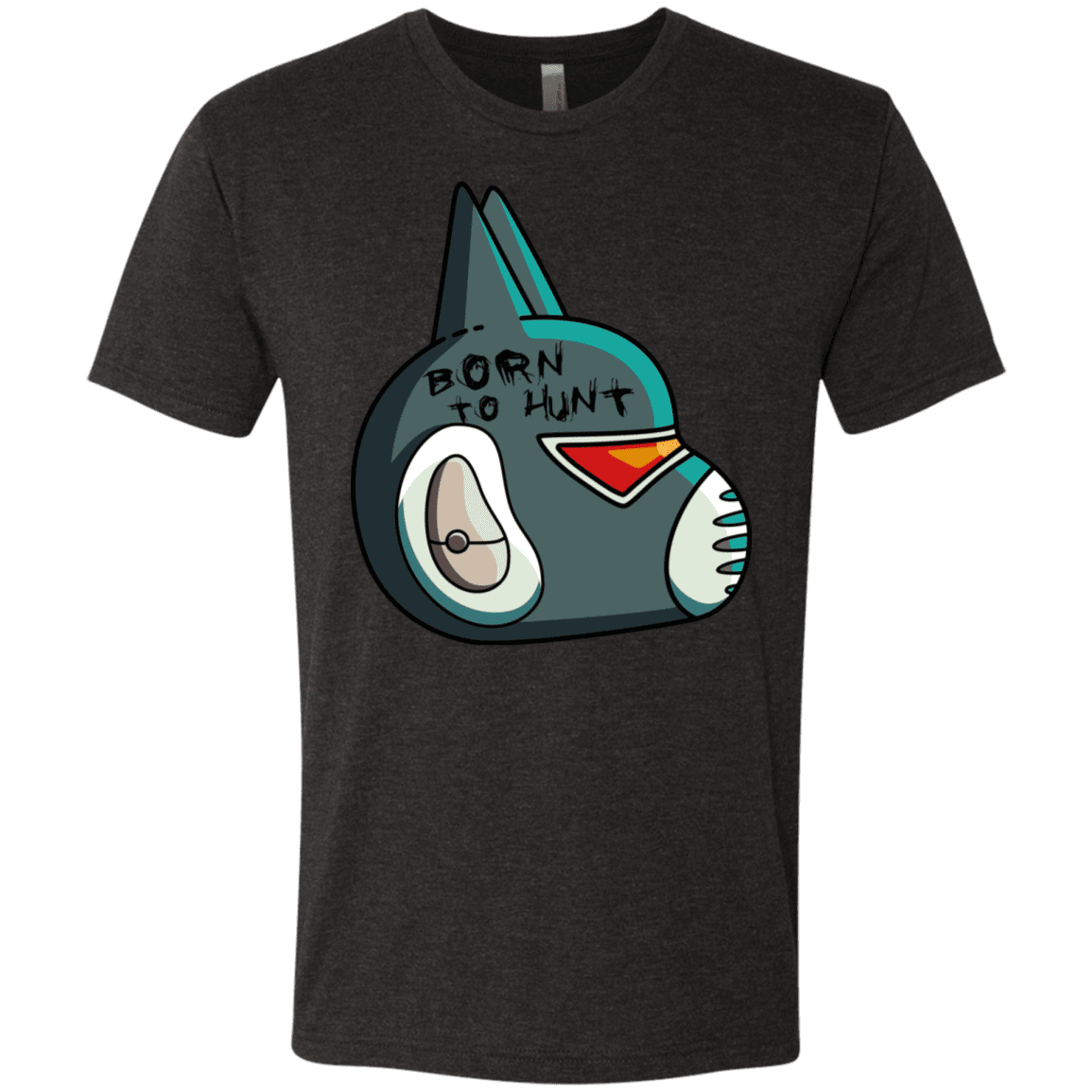 T-Shirts Vintage Black / S Final Space Avocato Born To Hunt Men's Triblend T-Shirt