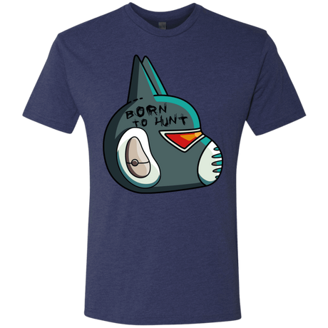 T-Shirts Vintage Navy / S Final Space Avocato Born To Hunt Men's Triblend T-Shirt