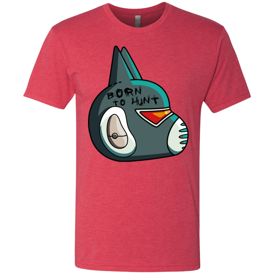 T-Shirts Vintage Red / S Final Space Avocato Born To Hunt Men's Triblend T-Shirt