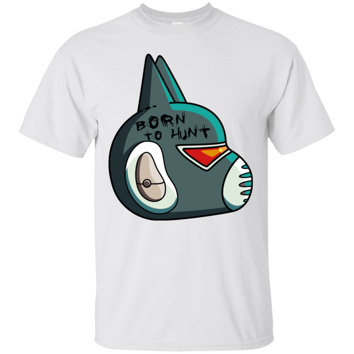 T-Shirts White / S Final Space Avocato Born To Hunt T-Shirt