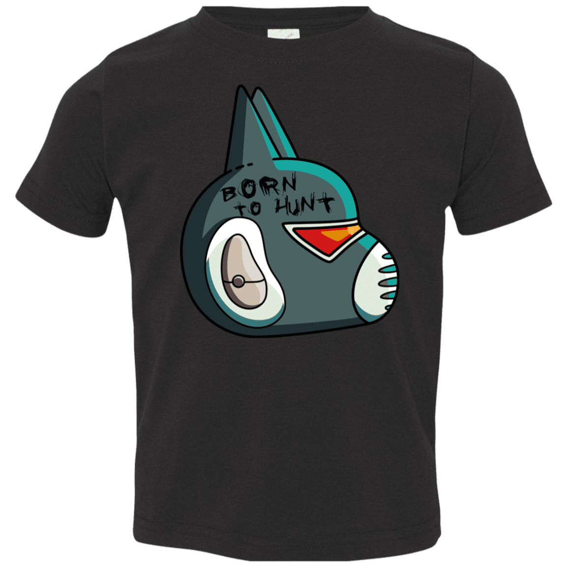 T-Shirts Black / 2T Final Space Avocato Born To Hunt Toddler Premium T-Shirt