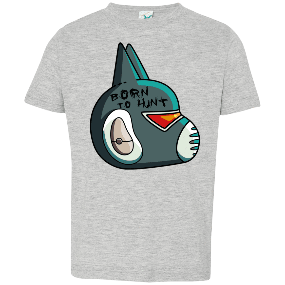 T-Shirts Heather Grey / 2T Final Space Avocato Born To Hunt Toddler Premium T-Shirt