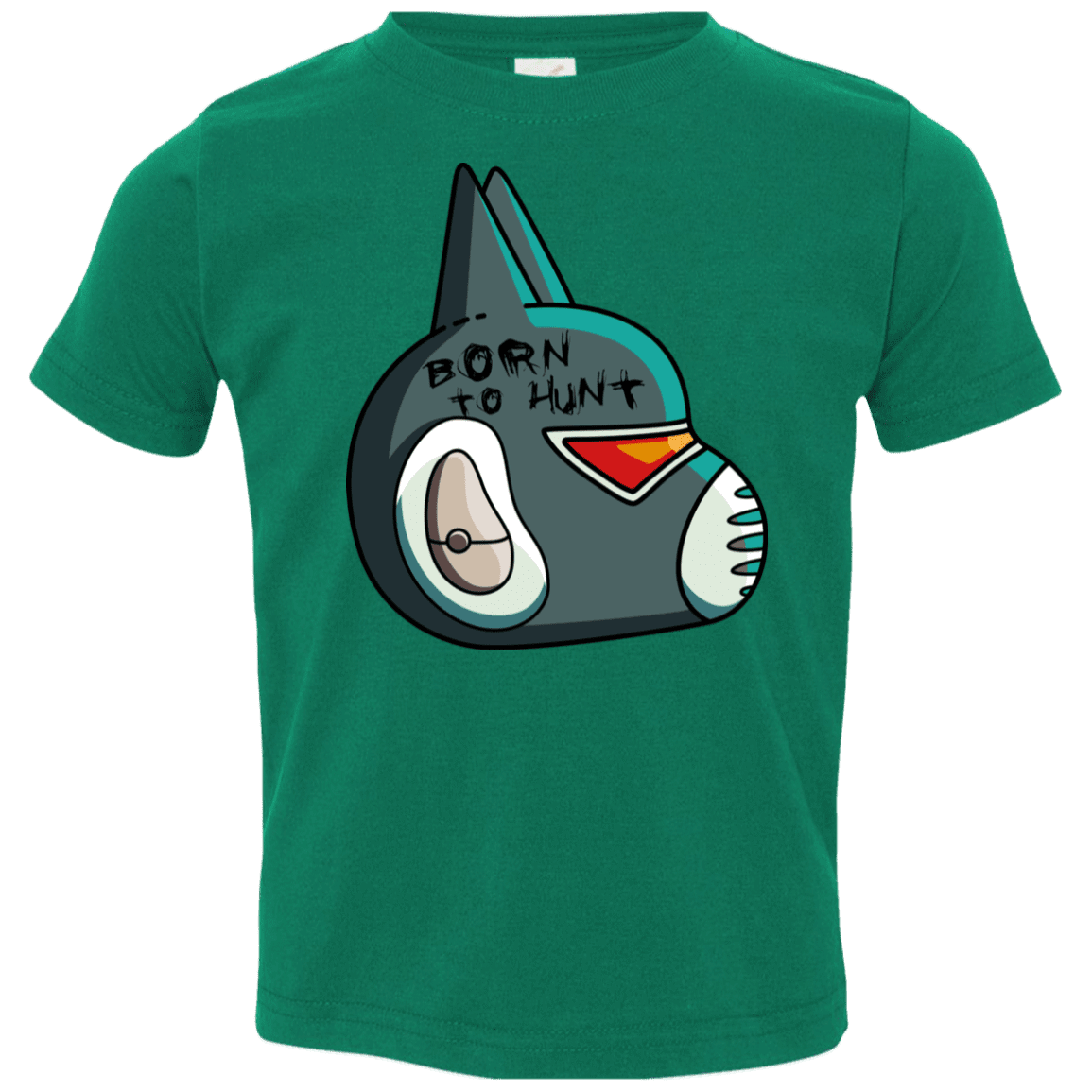 T-Shirts Kelly / 2T Final Space Avocato Born To Hunt Toddler Premium T-Shirt