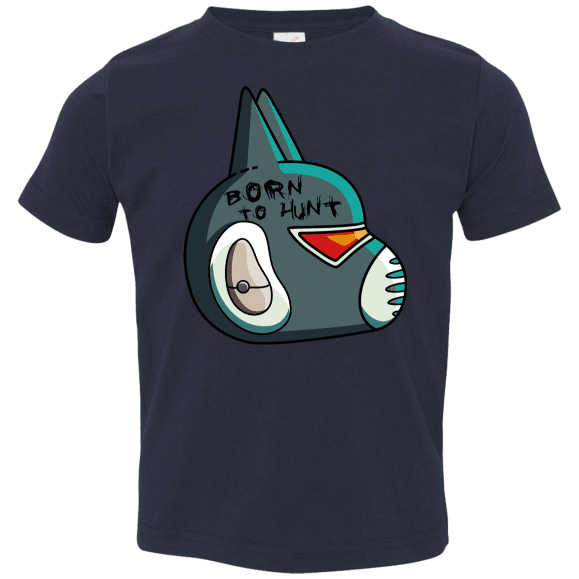 T-Shirts Navy / 2T Final Space Avocato Born To Hunt Toddler Premium T-Shirt