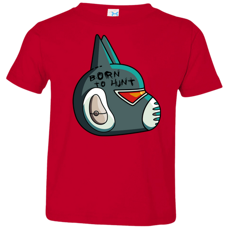 T-Shirts Red / 2T Final Space Avocato Born To Hunt Toddler Premium T-Shirt