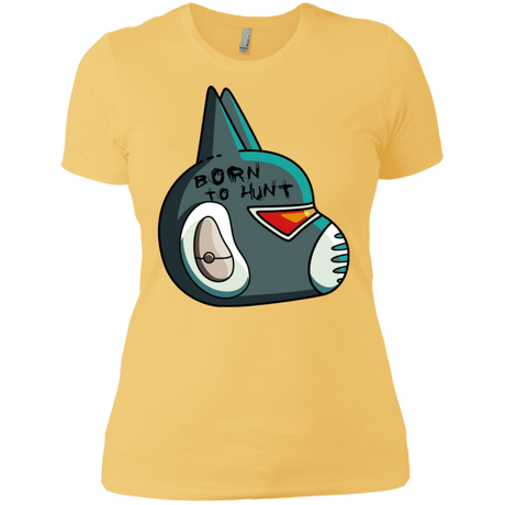 T-Shirts Banana Cream/ / X-Small Final Space Avocato Born To Hunt Women's Premium T-Shirt