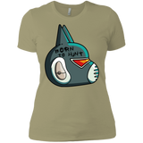 T-Shirts Light Olive / X-Small Final Space Avocato Born To Hunt Women's Premium T-Shirt