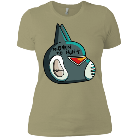 T-Shirts Light Olive / X-Small Final Space Avocato Born To Hunt Women's Premium T-Shirt