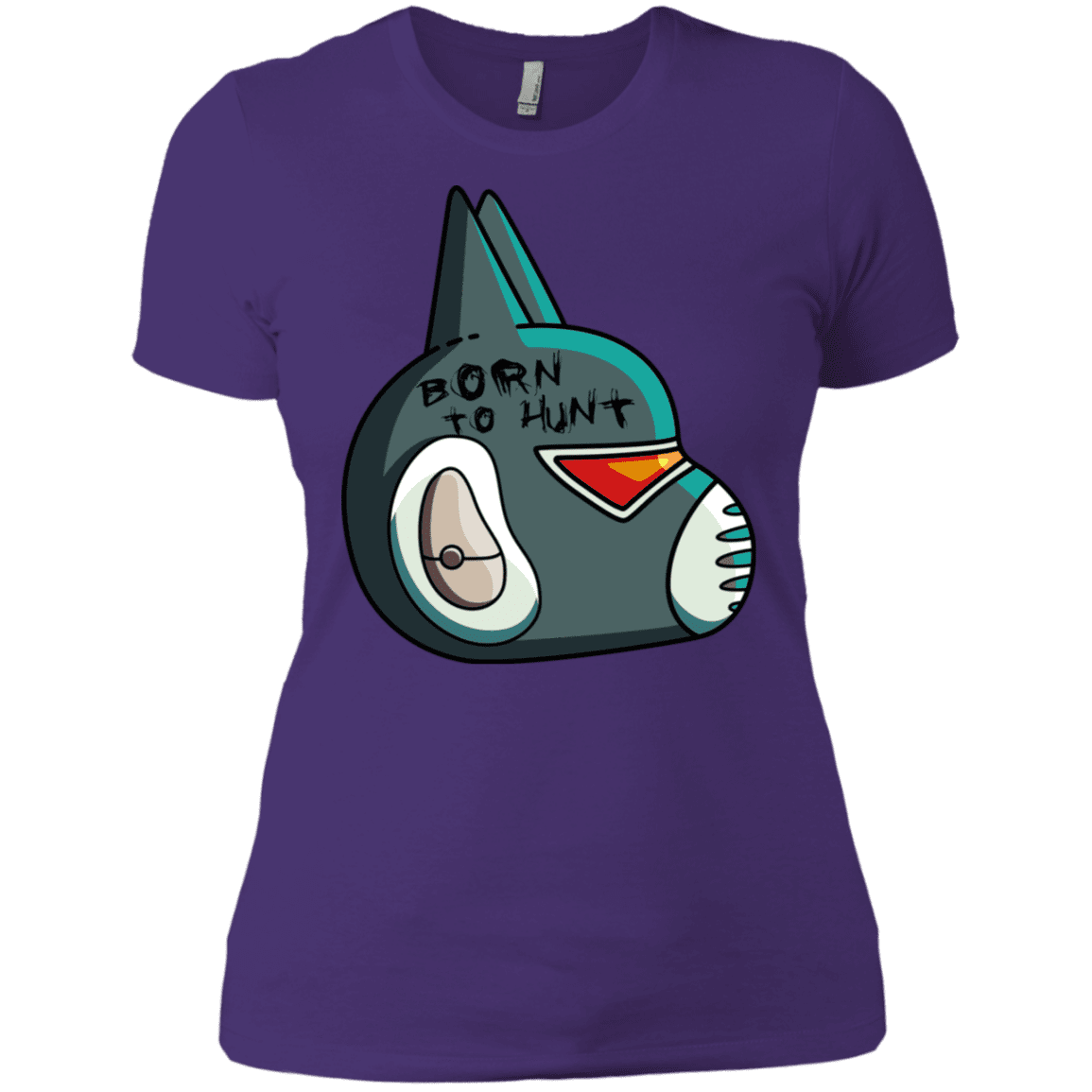 T-Shirts Purple Rush/ / X-Small Final Space Avocato Born To Hunt Women's Premium T-Shirt