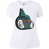 T-Shirts White / X-Small Final Space Avocato Born To Hunt Women's Premium T-Shirt
