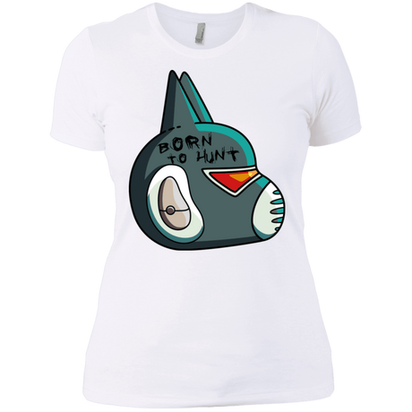 T-Shirts White / X-Small Final Space Avocato Born To Hunt Women's Premium T-Shirt