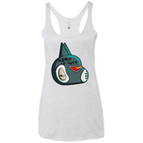T-Shirts Heather White / X-Small Final Space Avocato Born To Hunt Women's Triblend Racerback Tank