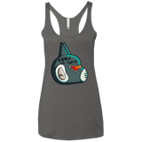 T-Shirts Premium Heather / X-Small Final Space Avocato Born To Hunt Women's Triblend Racerback Tank