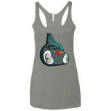 T-Shirts Venetian Grey / X-Small Final Space Avocato Born To Hunt Women's Triblend Racerback Tank