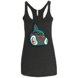 T-Shirts Vintage Black / X-Small Final Space Avocato Born To Hunt Women's Triblend Racerback Tank