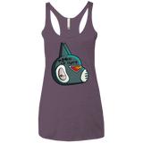 T-Shirts Vintage Purple / X-Small Final Space Avocato Born To Hunt Women's Triblend Racerback Tank