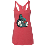 T-Shirts Vintage Red / X-Small Final Space Avocato Born To Hunt Women's Triblend Racerback Tank