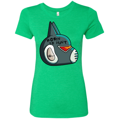 T-Shirts Envy / S Final Space Avocato Born To Hunt Women's Triblend T-Shirt