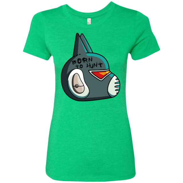 T-Shirts Envy / S Final Space Avocato Born To Hunt Women's Triblend T-Shirt