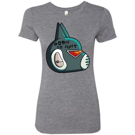 T-Shirts Premium Heather / S Final Space Avocato Born To Hunt Women's Triblend T-Shirt