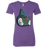 T-Shirts Purple Rush / S Final Space Avocato Born To Hunt Women's Triblend T-Shirt