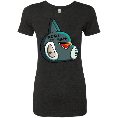 T-Shirts Vintage Black / S Final Space Avocato Born To Hunt Women's Triblend T-Shirt