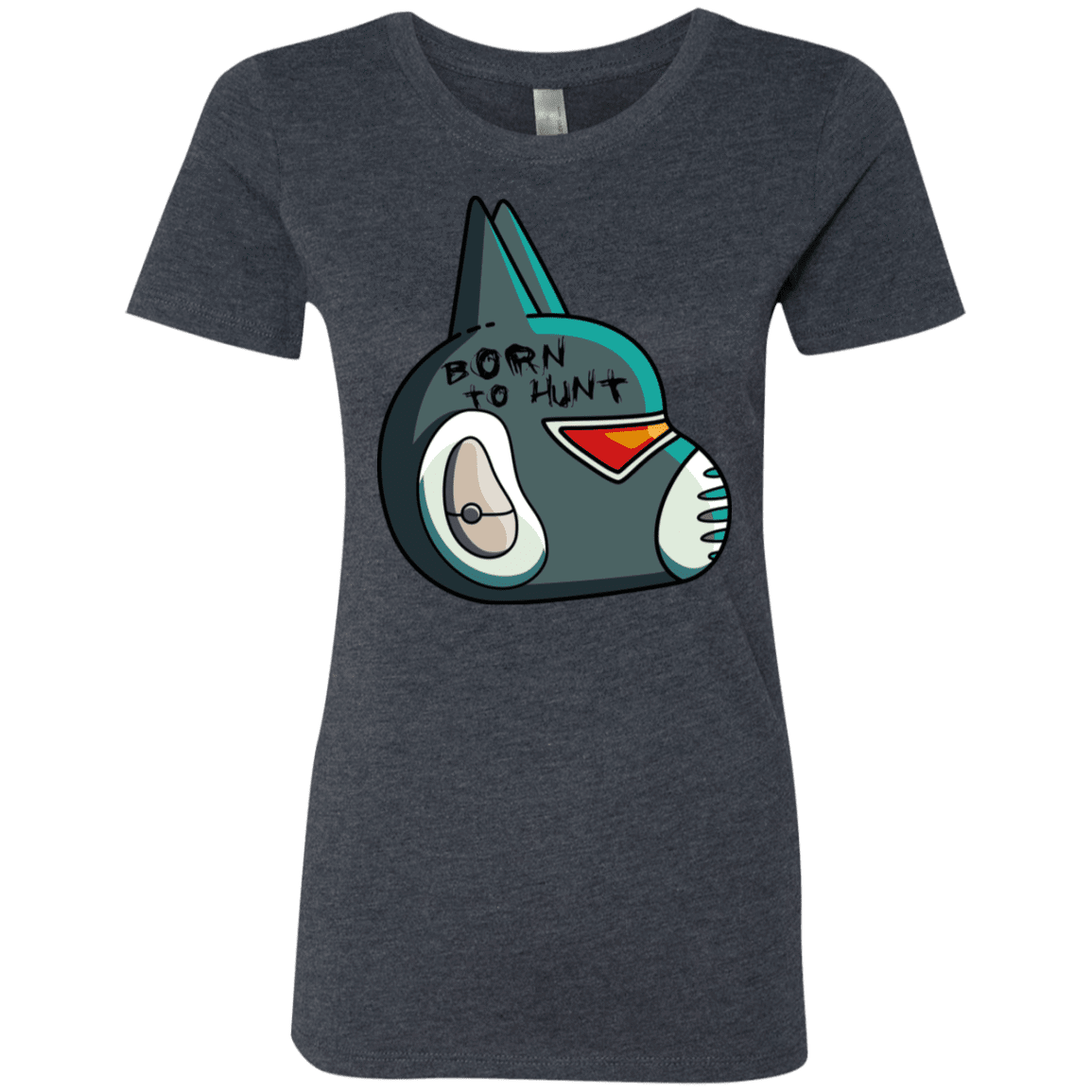 T-Shirts Vintage Navy / S Final Space Avocato Born To Hunt Women's Triblend T-Shirt