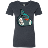 T-Shirts Vintage Navy / S Final Space Avocato Born To Hunt Women's Triblend T-Shirt