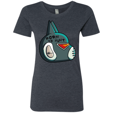 T-Shirts Vintage Navy / S Final Space Avocato Born To Hunt Women's Triblend T-Shirt