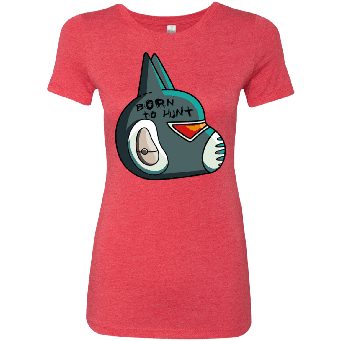 T-Shirts Vintage Red / S Final Space Avocato Born To Hunt Women's Triblend T-Shirt